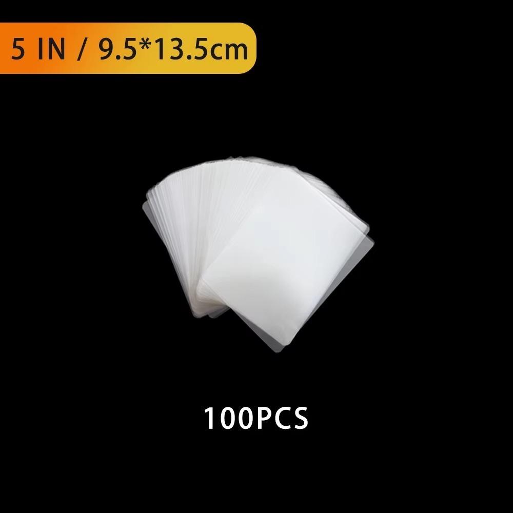 ПЭТ Термоламинирующая пленка Глянцевая Пластиковая пленка Ламинирующие пакеты Для Фото/Документов/Карточек/Изображений