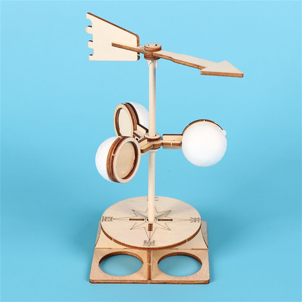 DIY Hands-on Ability For Children Educational Kits STEM Toy Physics Learning Wind Vane Model