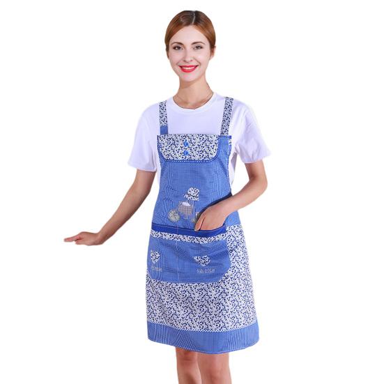 Кухонный фартук Yousheng Водонепроницаемый Маслостойкий Без рукавов Фартук для готовки Креативный фартук с рисунком велосипеда для дома, ресторана, кафе