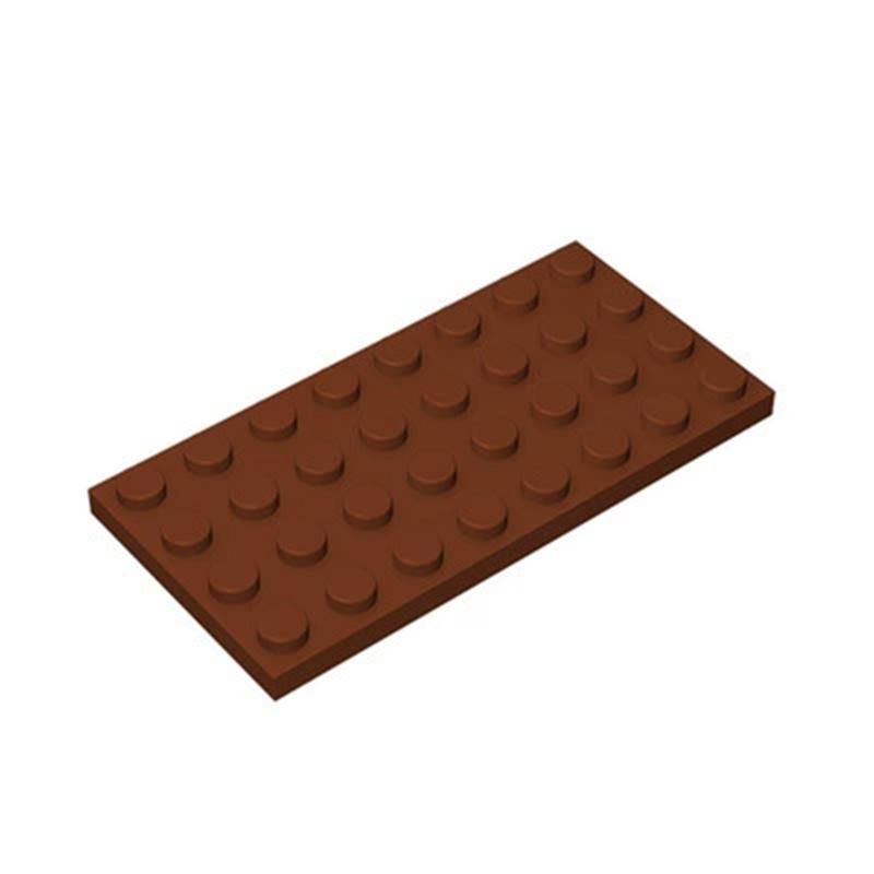 50 г/12 шт. 3035 Тонкие Кирпичики 4x8 Точек Строительные Блоки Moc Совместимые с Кирпичиками DIY Детская Игрушка Сборка