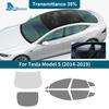 PDJN7 Солнцезащитная УФ-пленка Летняя Тонировочная Пленка Для Model S 2014 2015 2016 2017 2018 2019 Автомобильные Аксессуары Для Передних, Задних и Боковых Окон