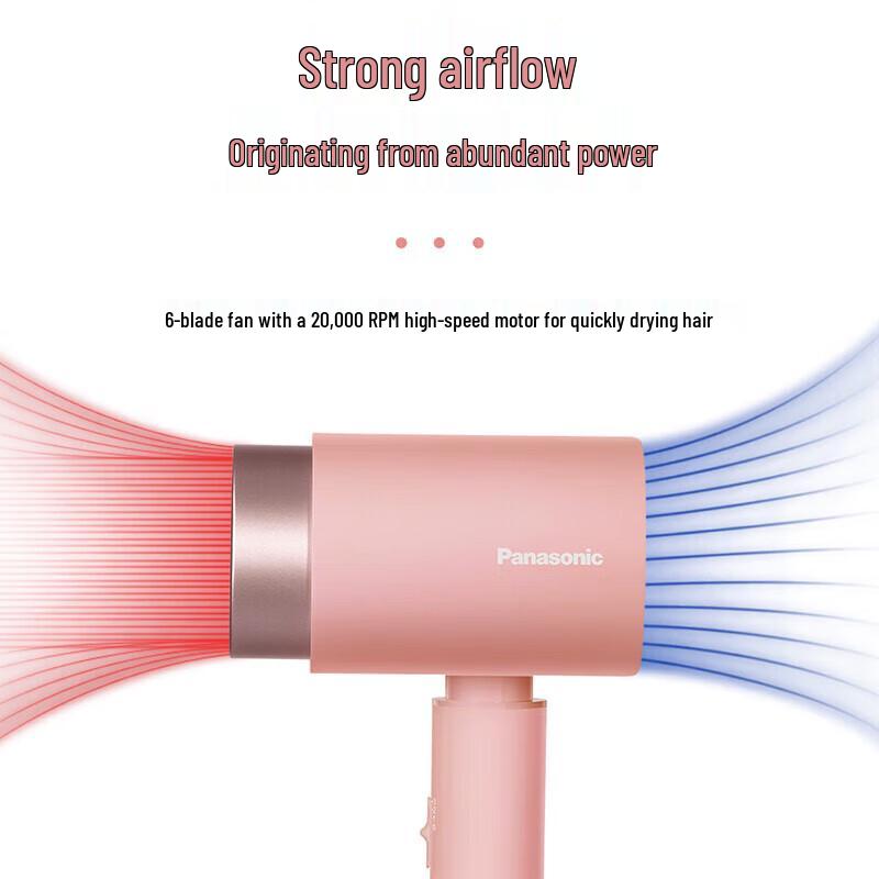 Panasonic EH-WNE5H Ionic Hair Dryer CN plug (adapter included)