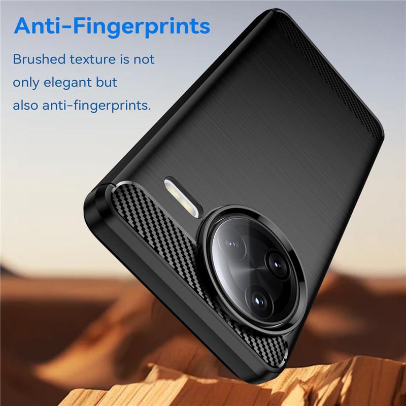 Для Poco F7 Ultra 5G Чехол для Xiaomi Poco F3 F4 F5 F6 F7 Pro Чехол из углеродного волокна Противоударный силиконовый бампер для Poco F7 Ultra