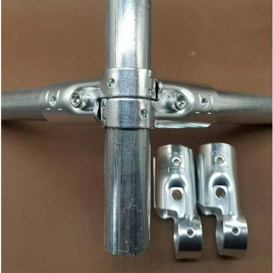 Stainless Steel 25mm Six-Point Pipe Connector for Galvanized and Iron Pipes