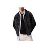 Comfortable Slim Fit Pointed Collar Long Sleeve Denim Jacket Men Jackets Black J30J327589-1BY