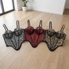 with Buckle Sequin Leopard Corset Slim Fit Suspender Vest Fashion Crop Tops  Ladies