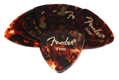Медиатор Fender 346 PICK SHELL THIN PACK(12)
