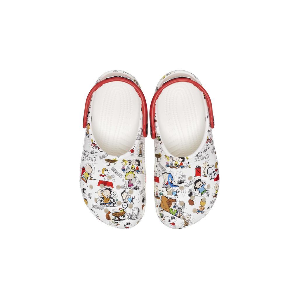 Crocs Модные Универсальные Нескользящие Амортизирующие Дышащие Сандалии Детские Сандалии Белые 208630-94S