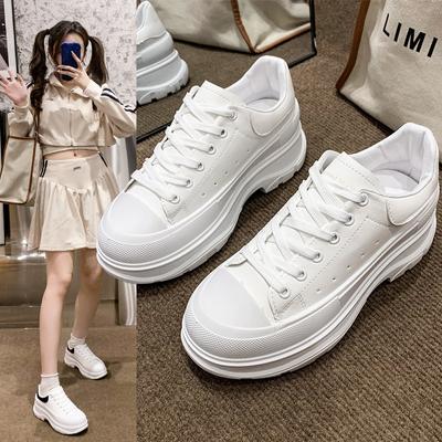 2024 Весна Новый Тип Matsuke Толстая Подошва Внутренняя Поднятая Универсальная Повседневная Обувь для Бордбординга Низкий Верх Папины Туфли