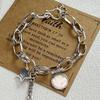 VENTFILLE 925 Sterling Silver Punk Bracelet For Women Niche Temperament Hyperbole Fashion Chain Versatile Jewelry Gift Dropship