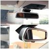 Для Mercedes Benz C GLC GLE GLS M Class W205 X253 W166, рамка внутреннего зеркала автомобиля, кольцевая крышка, отделка, матовое серебро, украшение