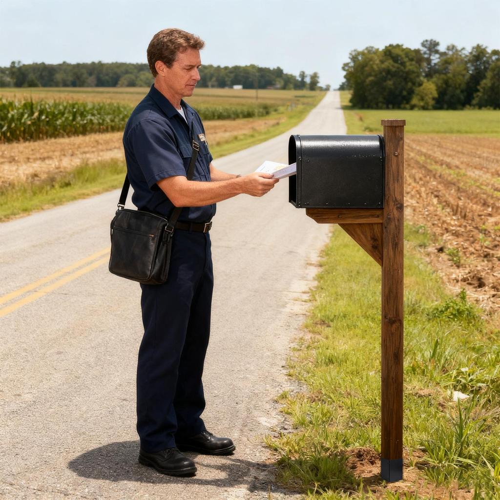 Mailbox Base Protector Deck Bracket Replacement Metal Cover Heavy Duty Leveling Feet Sturdy Deck Post Cover For Fence