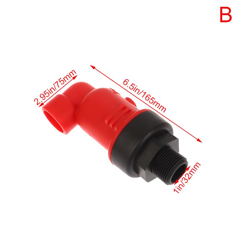 3/4″ 1″ 1.5″ Plastic Automatic Exhaust Valve Plastic Thread Air Valve Intake Exhaust Valve Accessories Simple Vent Valve