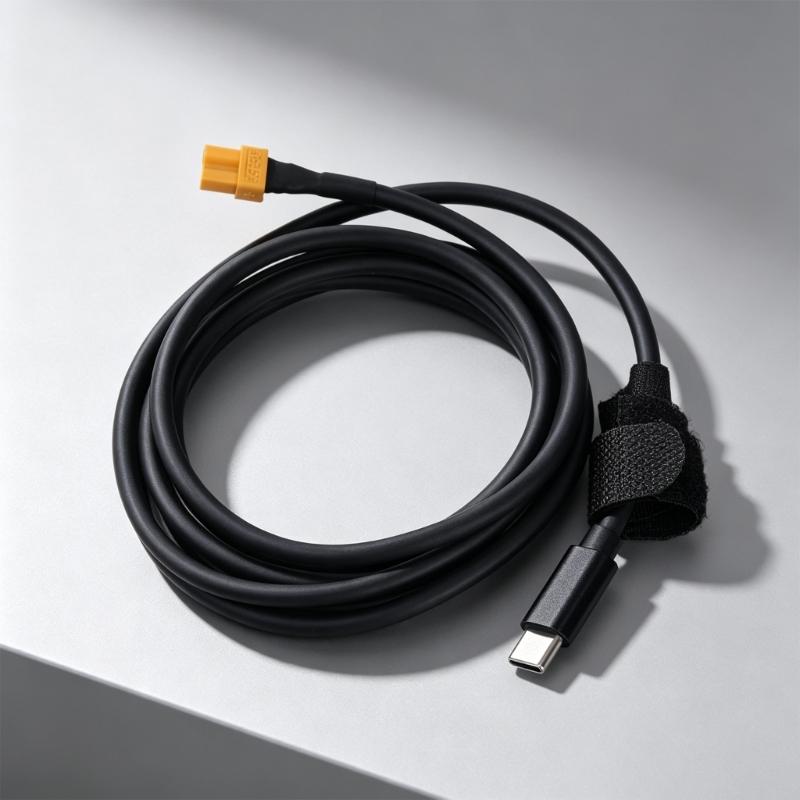 Кабель для зарядки аккумулятора XT30 с разъемом USB C (папа) и разъемом XT30 (мама) для ежедневной зарядки аккумуляторных блоков XT30