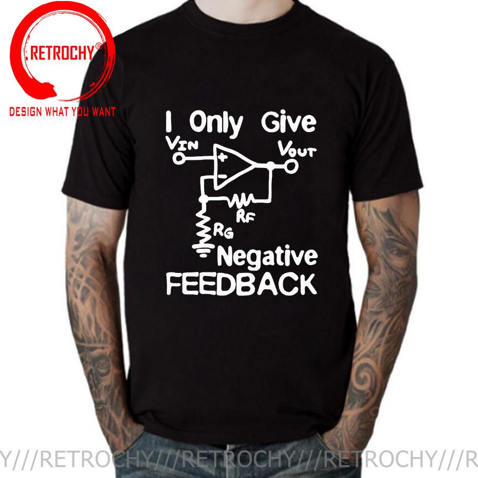 Electrical Engineer T Shirt Mechanical Engineering Technician Circuit Diagram I Give Negative Feedback Computer Engineer Tshirt
