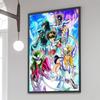 1PC Saint Seiya Poster Movie Sticky Posters Retro Kraft Paper Sticker DIY Room Bar Cafe Aesthetic Art Wall Painting
