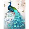 DIY Peacock 5D Diamond Painting Full Round Drill Animal Diamond Embroidery Cross Stitch Mosaic Kits Wall Art Gift Home Decor