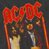 AC/DC Unisex Adult Group Distressed T-Shirt