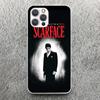 Scarface 1983 Film Al Pacino Movie Phone Case For iPhone 17 16 15 14 13 12 11 Pro Max Mini Plus Air 7 SE 8 Soft Silicone Print S