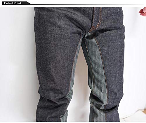 Джинсы Kojima Jeans Monkey Combo, Рабочие джинсы, Деним, Сделано в Японии, 13 унций, Жесткие, RNB-1059H-Herringbone-36