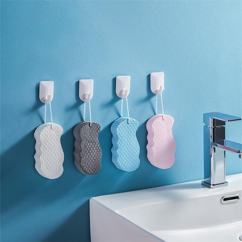 Super Soft Exfoliating Bath Sponge Body Scrubber Shower Brushes Cleaner Pad Body Skin Care Bathroom Supplies