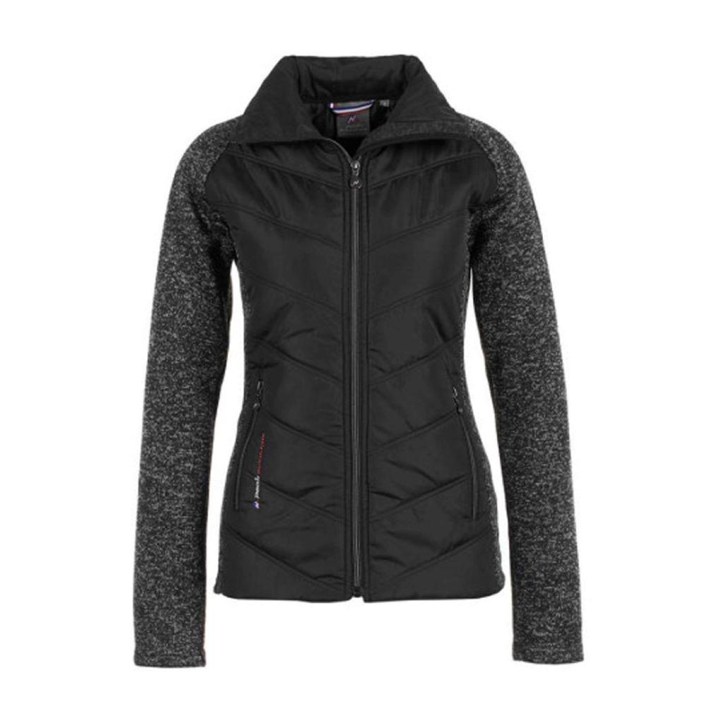 Peak-Mountain Alpes down coat zipper black