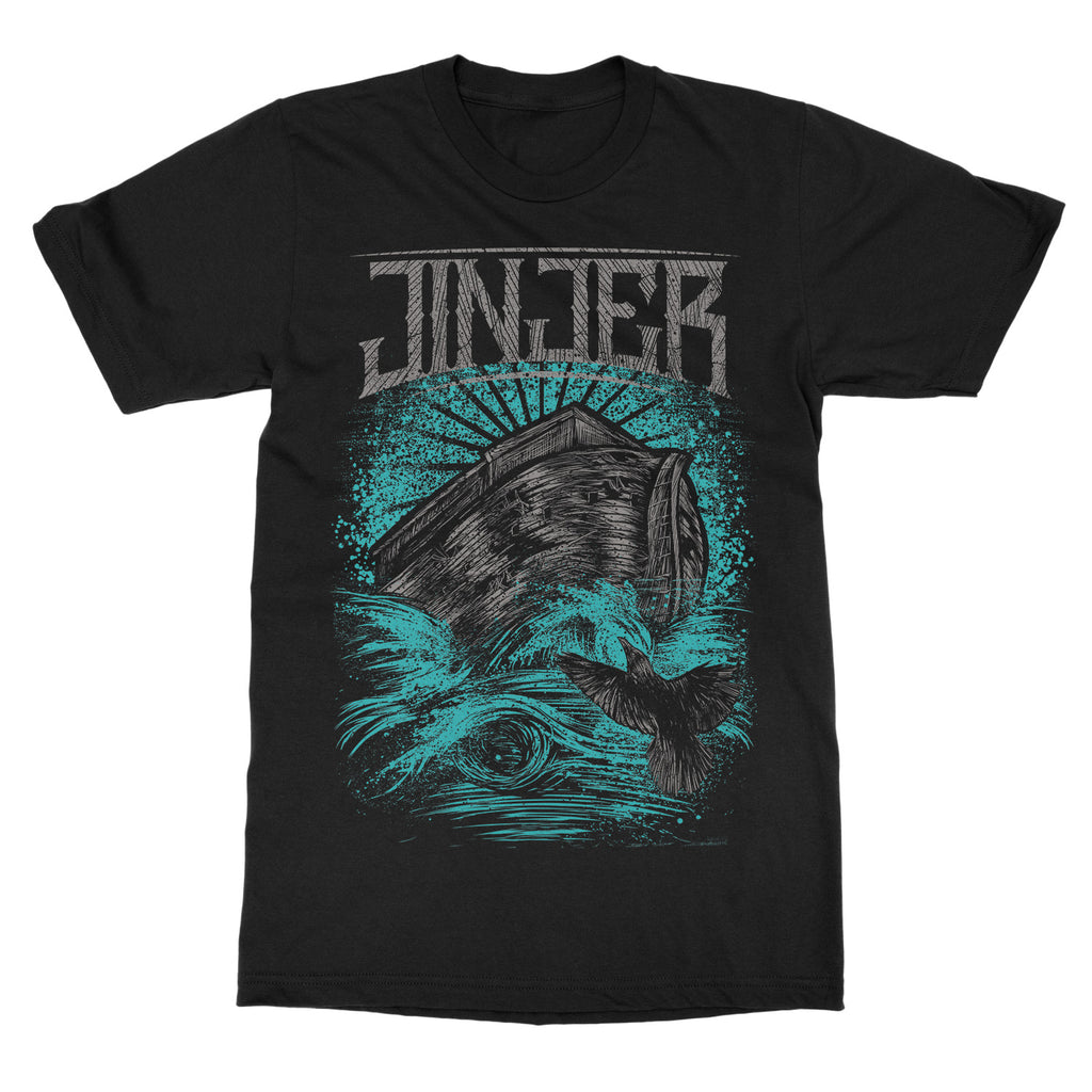 Новая Хлопковая Футболка с Графикой Группы JINJER Унисекс Летняя С Коротким Рукавом Модный Бренд Футболка Роскошная Повседневная Винтажная Ретро Топ