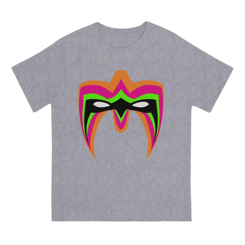 Hot selling in Summer Unisex Tshirts Wrestling Creative Ultimate Warrior Mask Novelty Cool Tshirt Street Clothing SXL