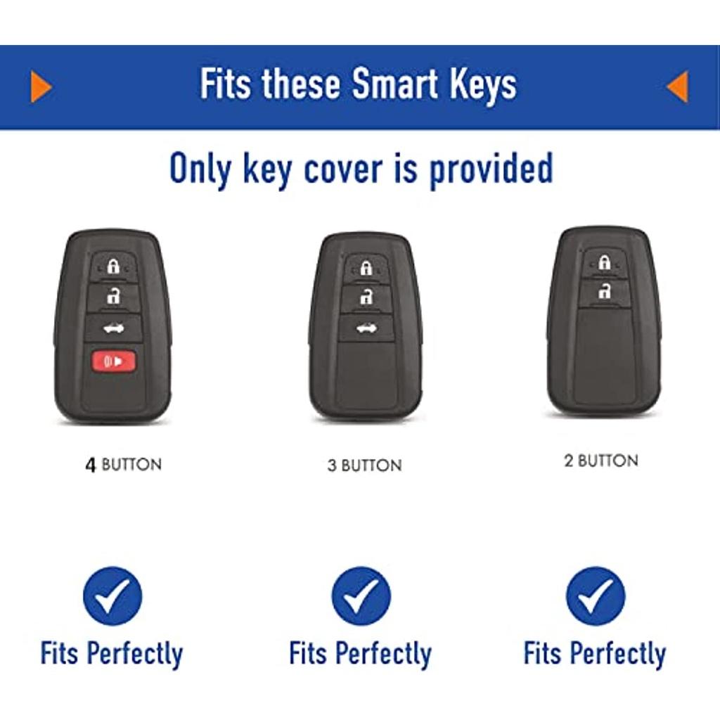 Для Toyota резиновый брелок чехол с брелком для RAV4 Prado 4Runner Yaris Rush Fortnuer Hilux FJ Cross Camry Corolla Avalon C-HR Prius GT