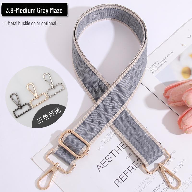 Регулируемый ремень для сумки через плечо в полоску – универсальный, широкий сменный ремень