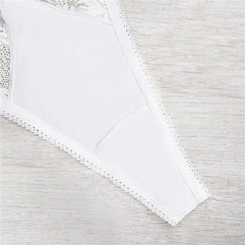 Women The United States Models Ladies Lace Thong Non-Marking Panties Comfortable Simple Europe