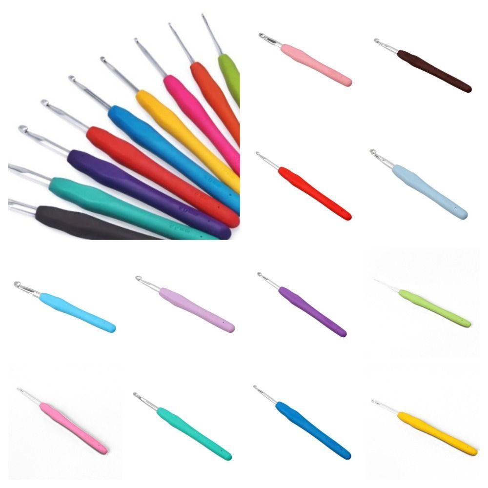 Крючок для вязания крючком 2,0-10,0 мм, спицы, аксессуары для вязания, спицы для вязания крючком, подарок маме