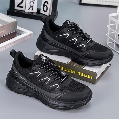 Осенние легкие кроссовки для ходьбы, нескользящая обувь для пожилых людей, средние и удобные туфли для мамы, повседневная спортивная обувь для отца