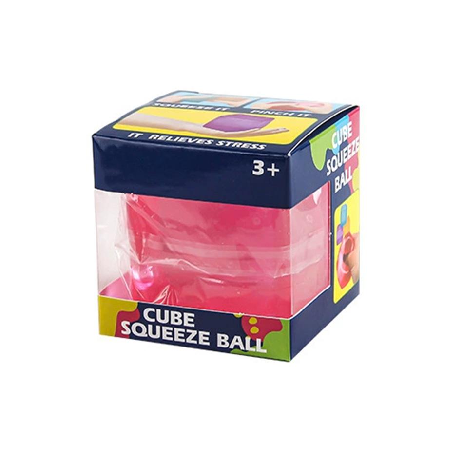 Игрушка Nee Doh Nice Cube, Милый Медвежонок Мальтоза, Стрессоустойчивая Игрушка, Которая , Расслабляет И Сжимается, Настольный Декоративный С Коробкой Подарок