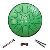 Steel Tongue Drum Compact Design Portable Easy To Use 11 Notes 6 Inches Rain Drum Musical Percussion Instrument