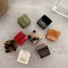 Hair Grab Clip Acetate Hair Clips Square Mini Hair Claw Retro   Daily