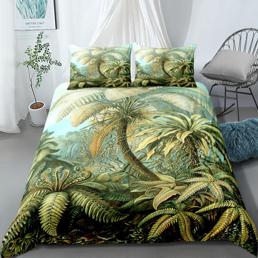 Комплект постельного белья Plants off the Coast Duvet Cover Set EU Single Double King US Twin Full Queen Size Комплект постельного белья