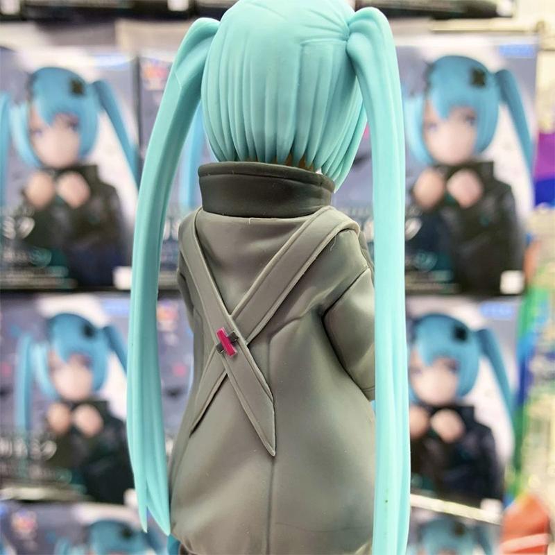 Hatsune Miku New In Stock In A World With Closed Windows Collectible Anime Action Kwaii Miku Figures Model Toys Christmas Gifts