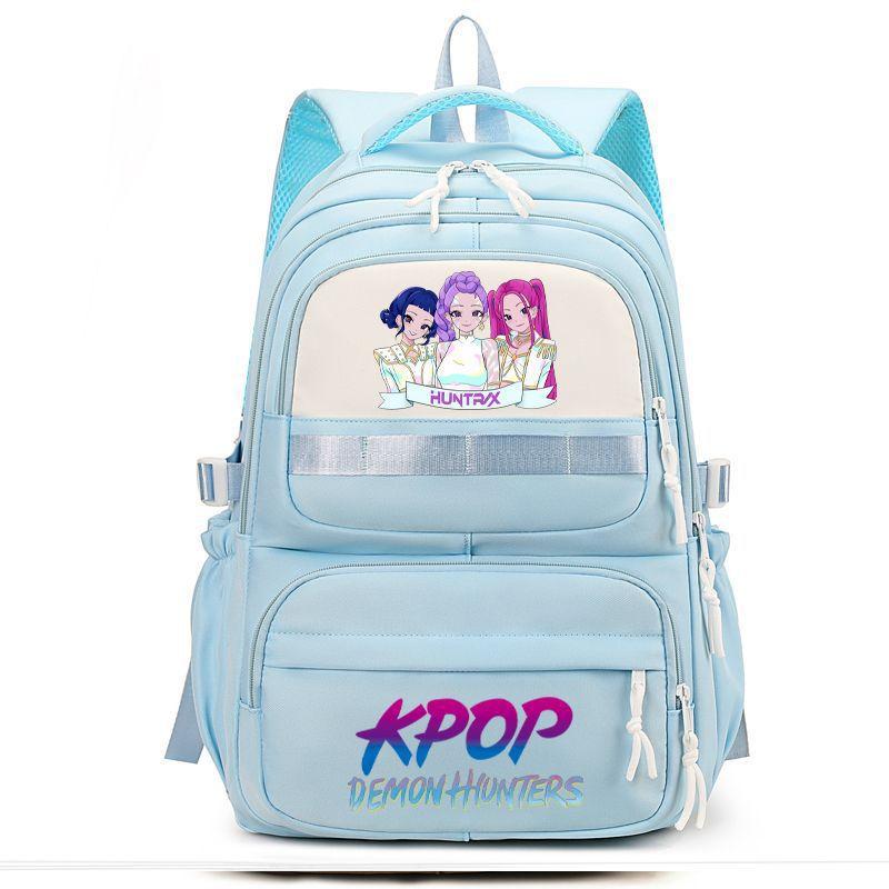 Kpop Охотник на ведьм Группа Школьная сумка Девочка Милый Рюкзак для начальной школы Средняя школа Легкий Большая вместимость Легкий