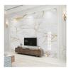 Size Mural Modern White Marble Wallpaper Golden Line Wall Painting Living Room Tv Sofa Bedroom Home Decor Mural