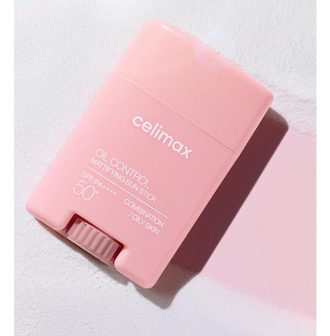 CELIMAX Матирующий солнцезащитный стик для контроля жирности SPF50+ PA++++ 19г