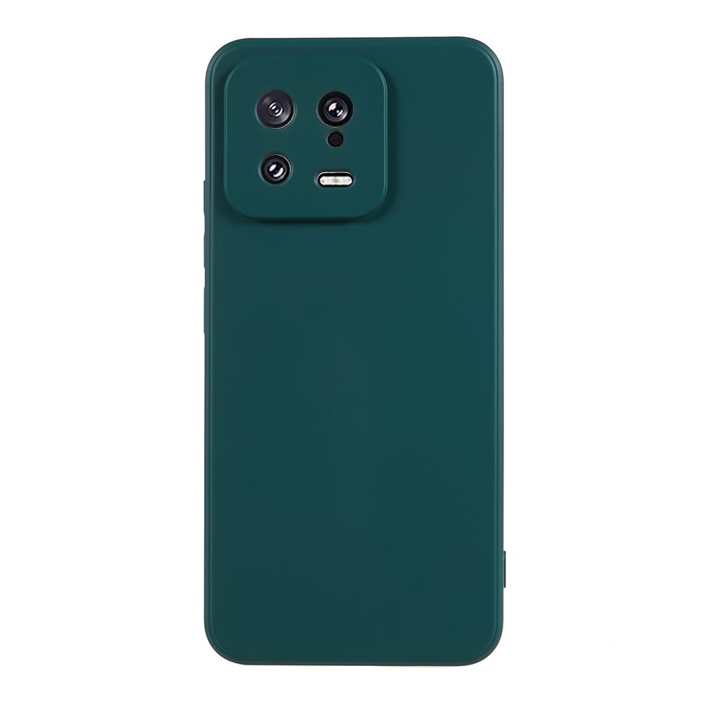 For Xiaomi 13 Case Precise Cutouts TPU Fiber Lining Shockproof Phone Cover