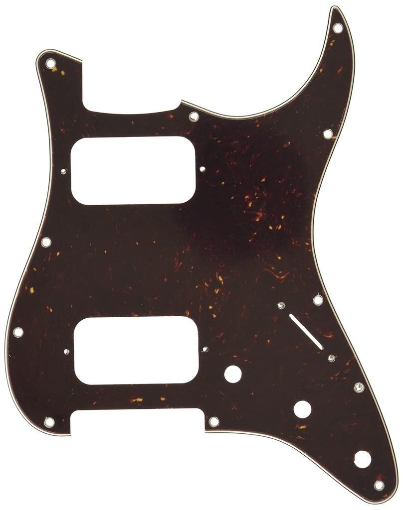 Защитная грифовая планка Fender, черепаховая, H/H Stratocaster®, крепление на 11 отверстий, корпус, 4 слоя