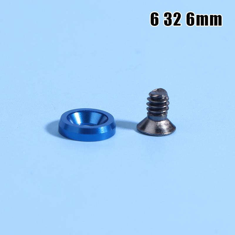 1Pc M3 6#32 6Mm 8Mm Screw +1 Washers Computer Pc Case Beautification Screws For Motherboard Power Supply Graphics Card