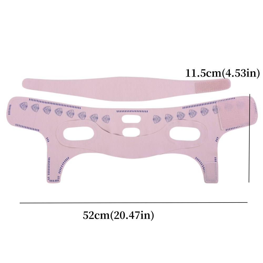 Подтяжка лица Маска для похудения против морщин Подтяжка щек Пояс Портативный V-образный формирователь лица для женщин