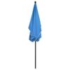 210 x 140 cm Tilt Away Sun Umbrella in Azure Blue
