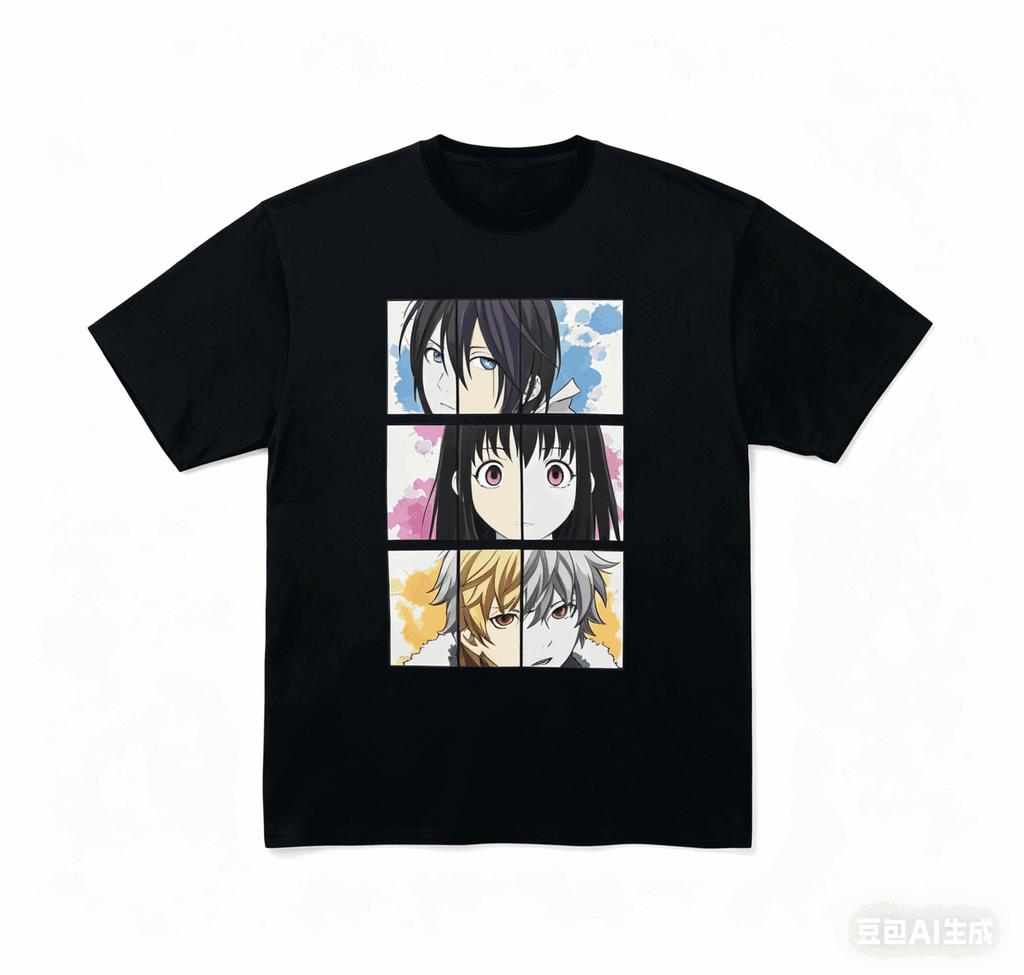 Noragami Cotton TShirt 2026 NewModel Shirt Personality Clothes Year Round Clothing Short Sleeves Classic Couples High Quality