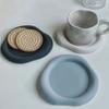 1PCS Cloud Silicone Coaster Slip Resistant and Heatproof Drink Cup Mat Coffee  Pad Table Protector Kitchen Tableware Set
