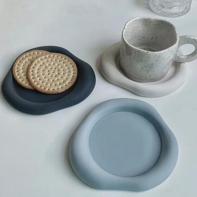 1шт. Подставка под стакан Cloud из силикона, нескользящая и жаропрочная, коврик для чашки, защитная подставка для кофе, набор кухонных принадлежностей