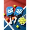 T700 Carbon Fiber Edgeless Pickleball Paddle, Smiley Hole Design, Professional Racket With Carry Cover